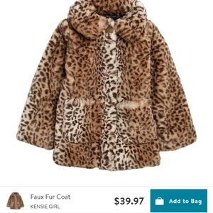 Kensie Girl Faux Fur size 10/12